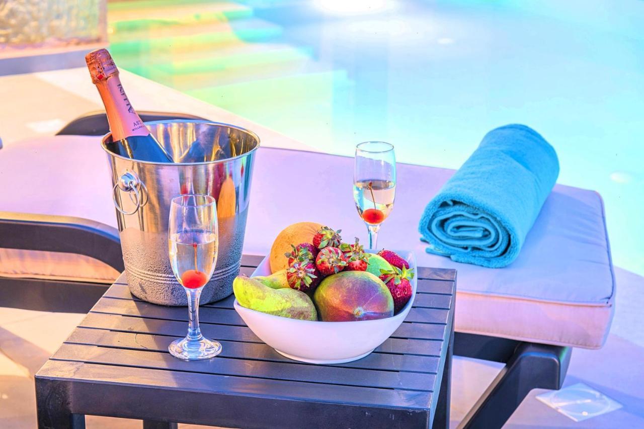 Villa Vardis Heated Pool Vryses エクステリア 写真