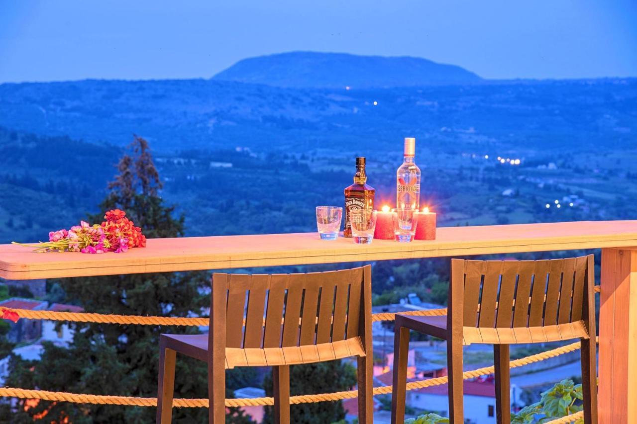 Villa Vardis Heated Pool Vryses エクステリア 写真
